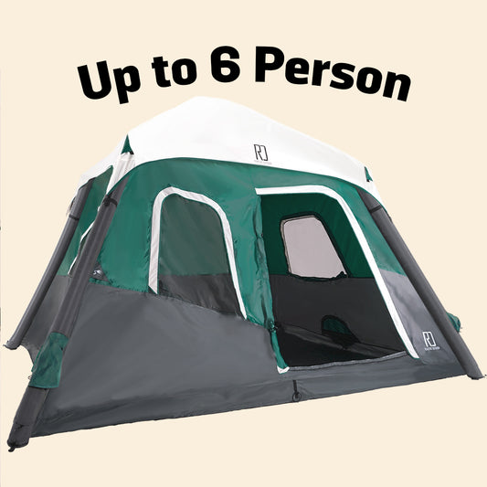 Large-Sized 2-Step Cabin Tent (Up To 6 Person).