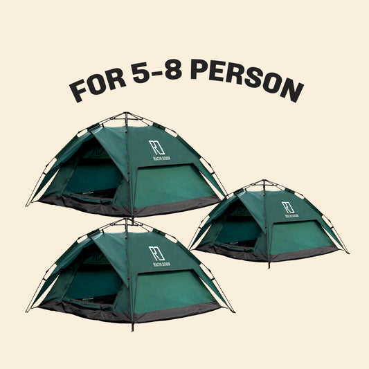 2 Large-Sized + 1 Small-Sized 3 Secs Tent (Gift Bundle, US)