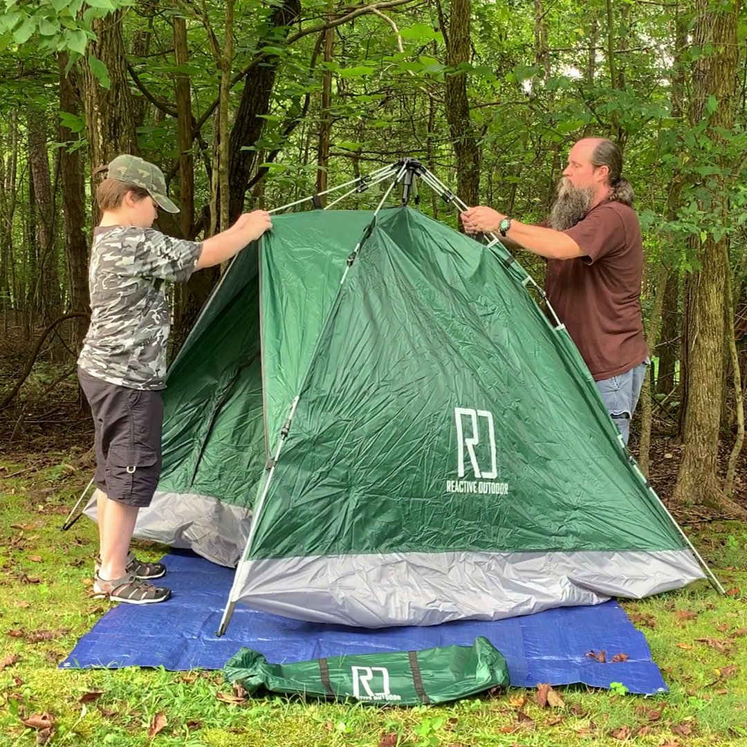 Large-Sized 3 Secs Tent (For 2-3 Person, UK, DNB)